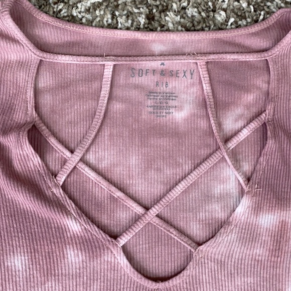 Pink American Eagle Top - Picture 2 of 2